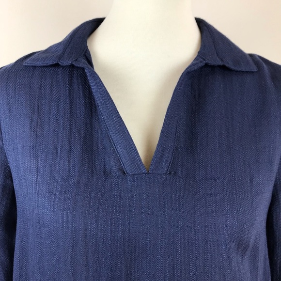 THML | Navy Blue Tunic Dress - Picture 2 of 6